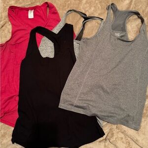 Nike Women's Tank Top Bundle - Red, Black, Gray